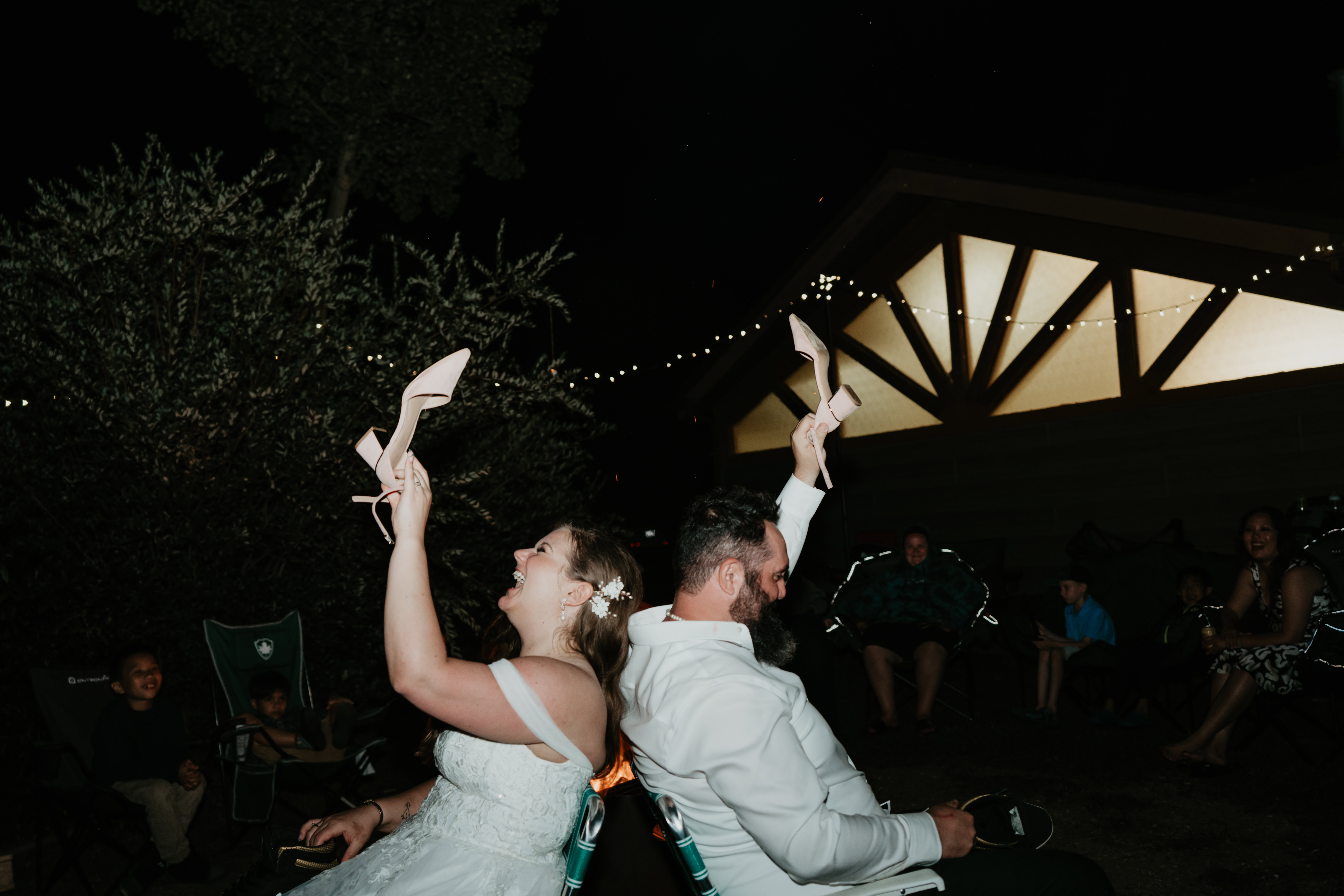 shoe game candid photo